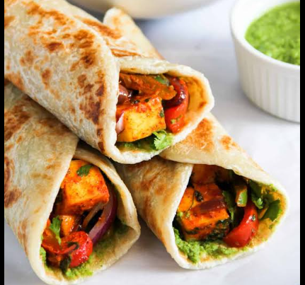 Veg Paneer Rolls